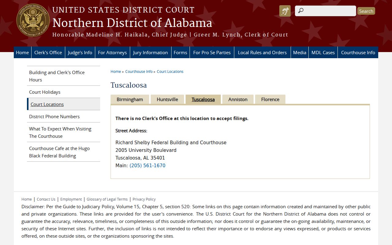 Lamar County federal criminal record courthouse information